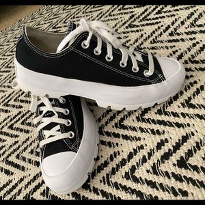 Converse black Lugged Chuck Taylor All Star Low Sneakers